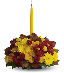 Harvest Happiness Centerpiece from Clermont Florist & Wine Shop, flower shop in Clermont